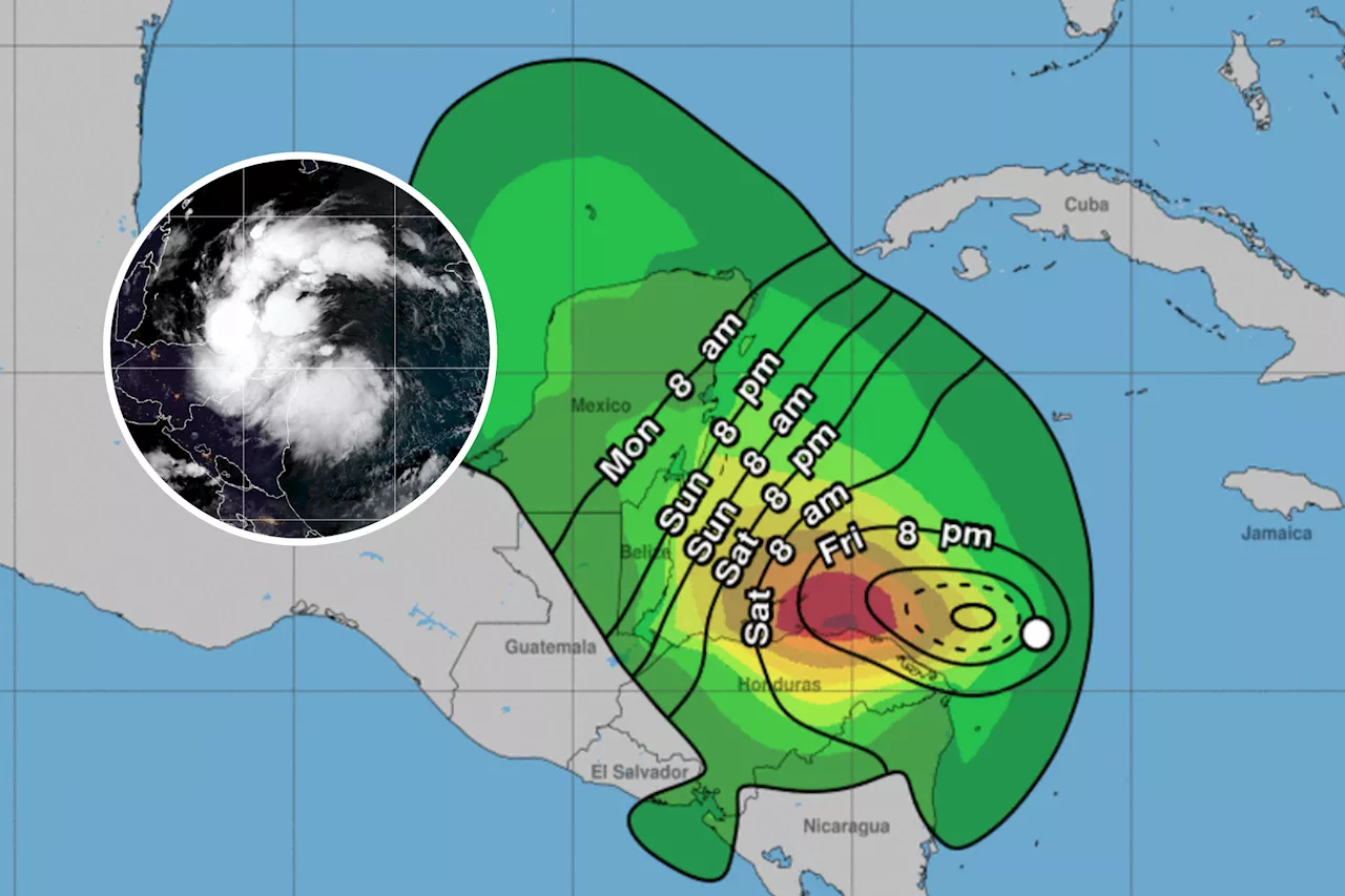 Hurricane Center Map Update Reveals When Tropical Storm Sara Winds Will Hit