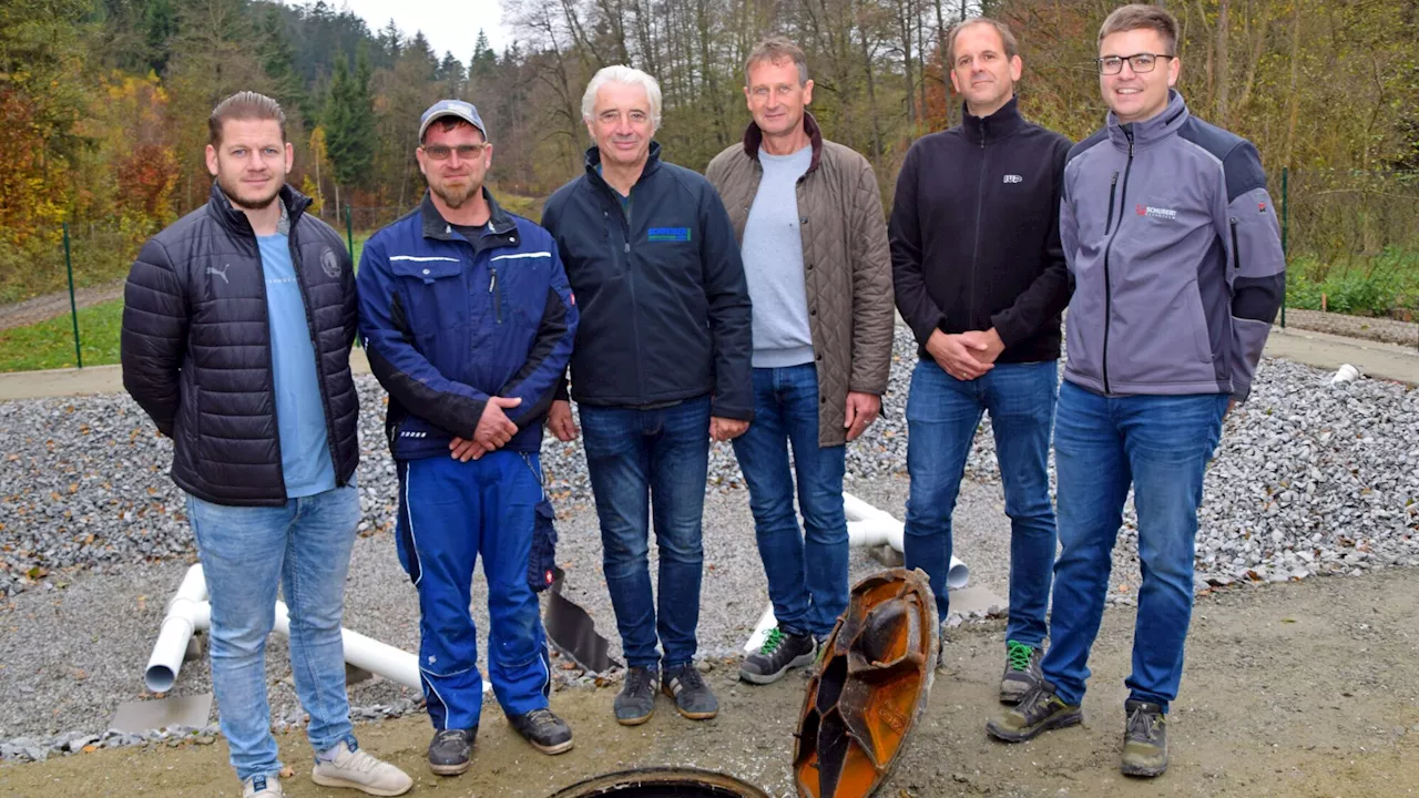 Doberndorf: Neue Kläranlage nahm den Betrieb auf