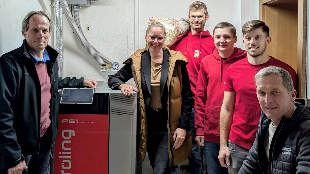 Frauenhofener Jugend hat es jetzt schön warm