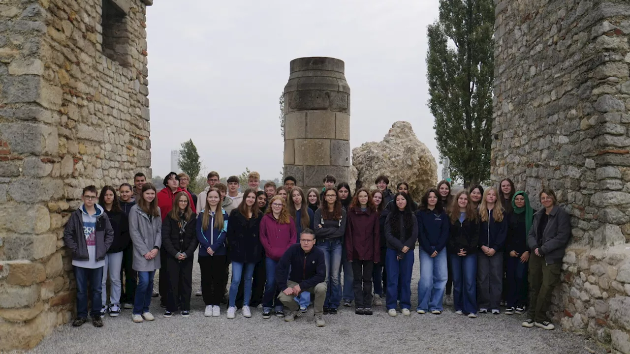 Waidhofner Gymnasiasten in Carnuntum