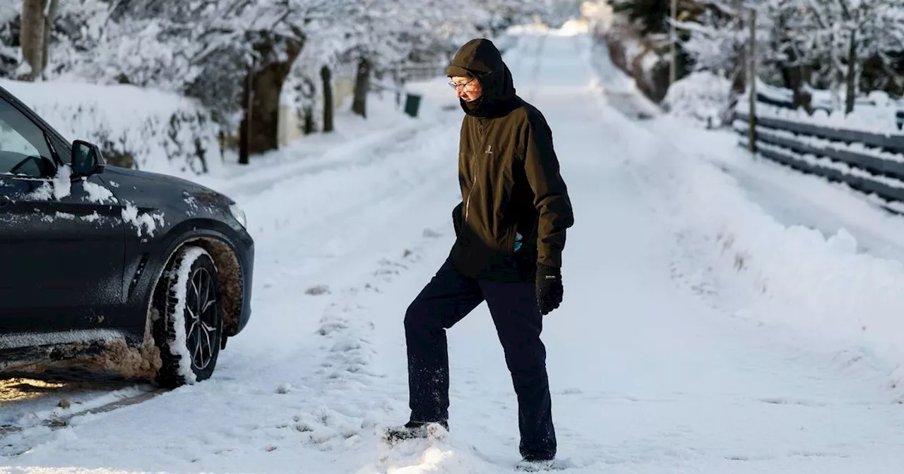 Exact time and locations Met Office forecasts snow for Saturday