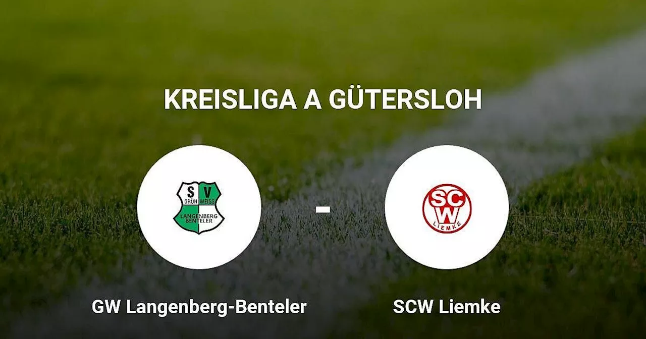 Erfolg für GW Langenberg-Benteler gegen SCW Liemke