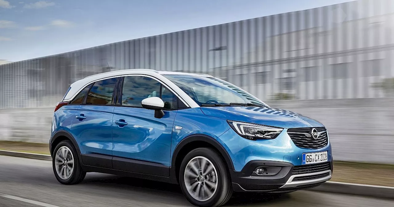 Mal so, mal so: Der Opel Crossland X beim Tüv