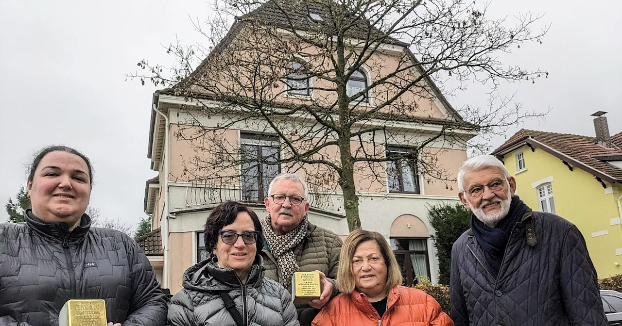 Stolperstein-Gedenken in Brakel: Nachfahren reisen aus Amerika an