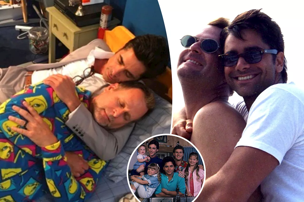 John Stamos reacts to Dave Coulier's cancer diagnosis with an emotional message