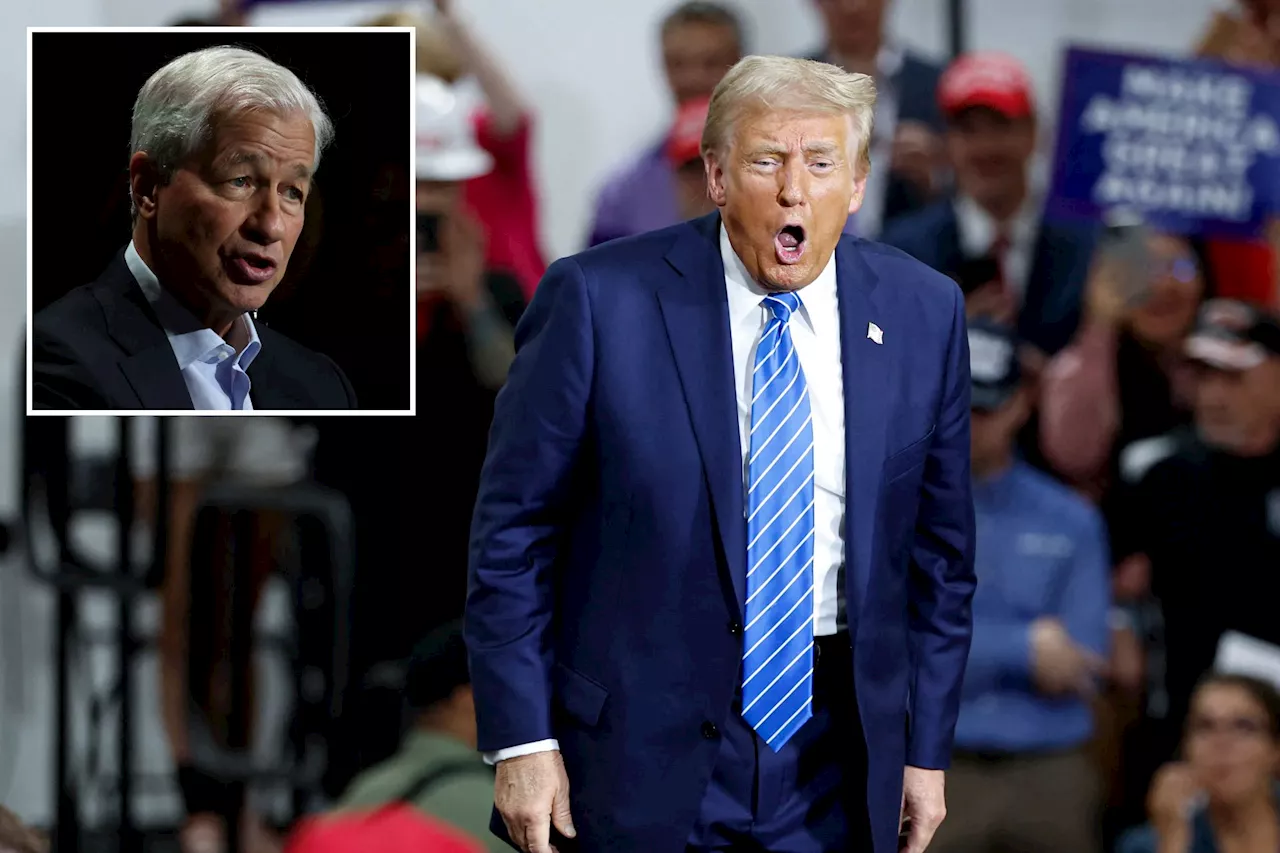 Trump slams door on Jamie Dimon joining administration: 'Will not be invited'