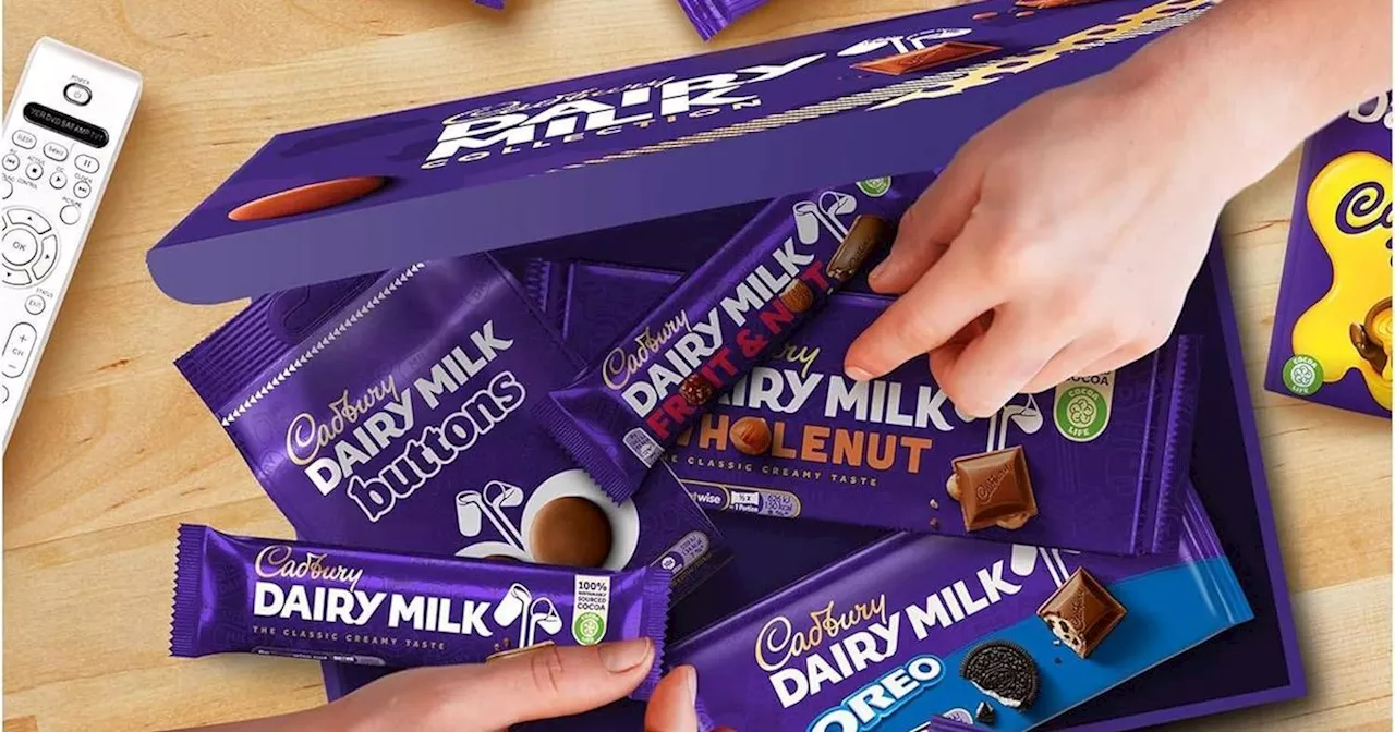 Cadbury's giant 1kg Christmas hamper makes a great gift is cheaper than Tesco