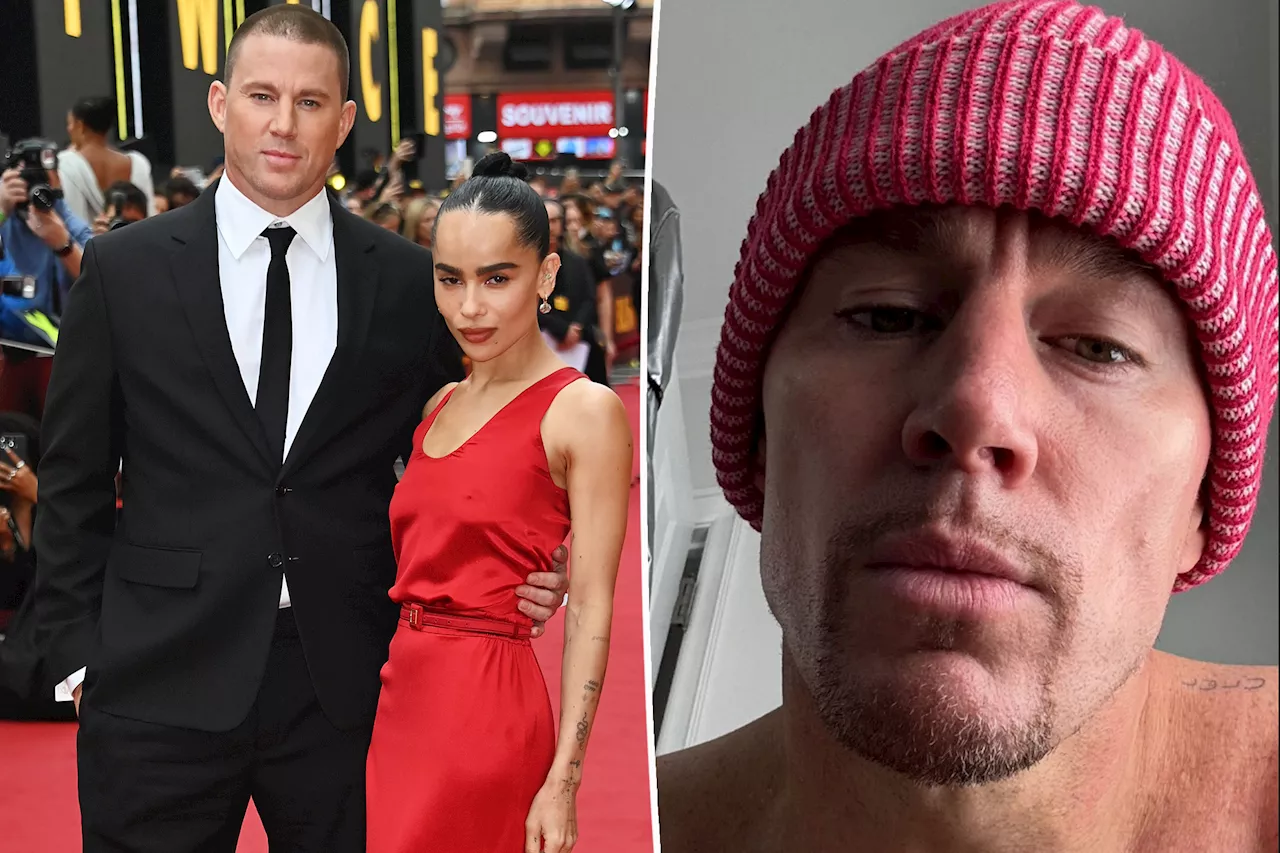 Channing Tatum ditches his shirt for thirst trap after Zoë Kravitz split: 'It's a vibe'