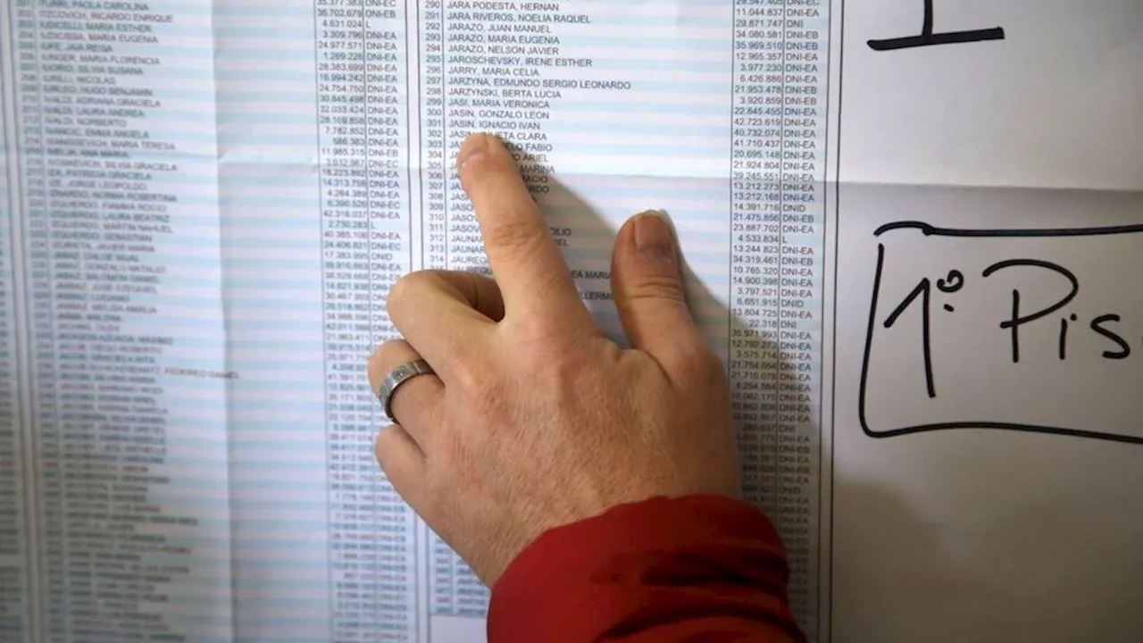 La CNE publicó el padrón provisorio para las elecciones 2025: cómo hacer la consulta