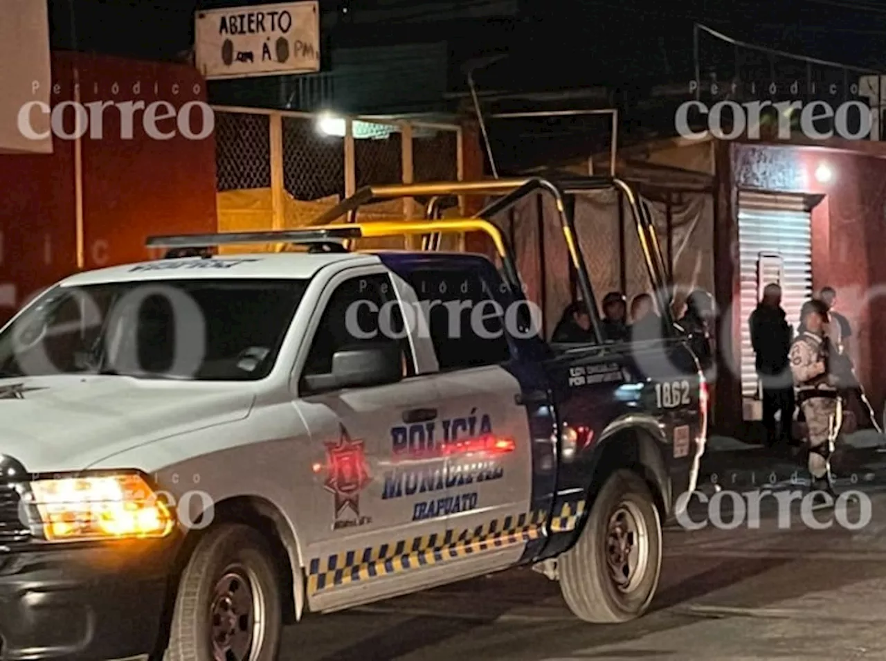 Balacera en la comunidad de Palo Blanco, en Irapuato, deja un hombre muerto y otro herido