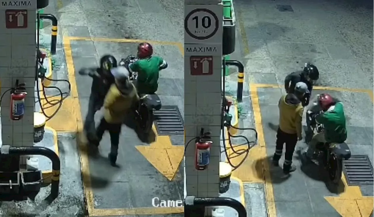 Captan en video robo a gasolinera de San José Iturbide, no es primera vez