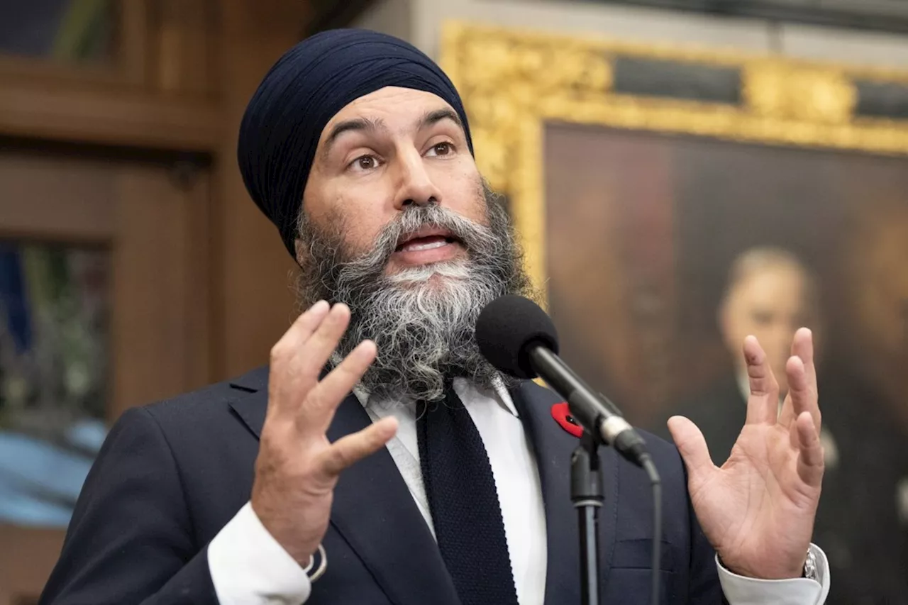 NDP unveil campaign pledge to remove GST on internet, heat, diapers, more