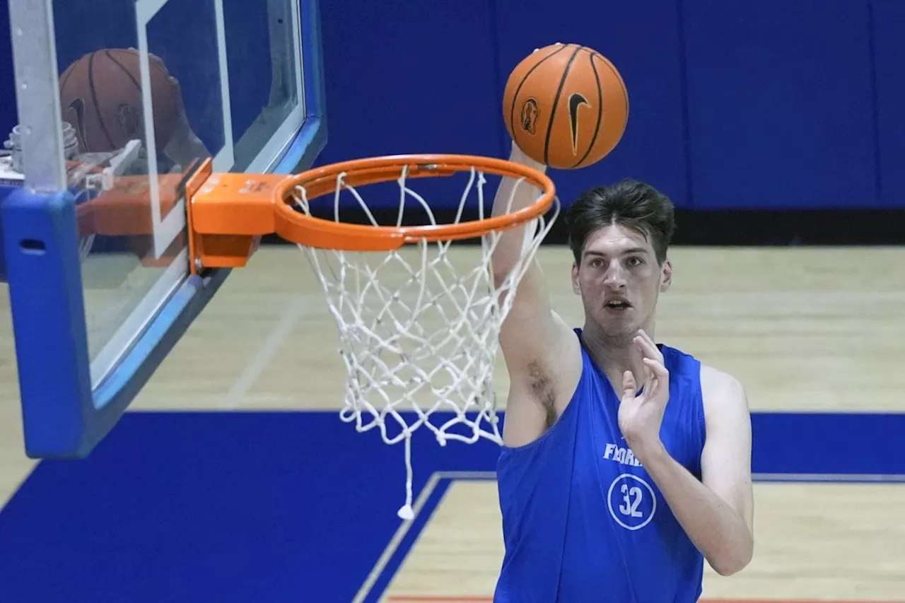 The world's tallest teenager, 7-foot-9 Olivier Rioux, plans to redshirt at Florida this season