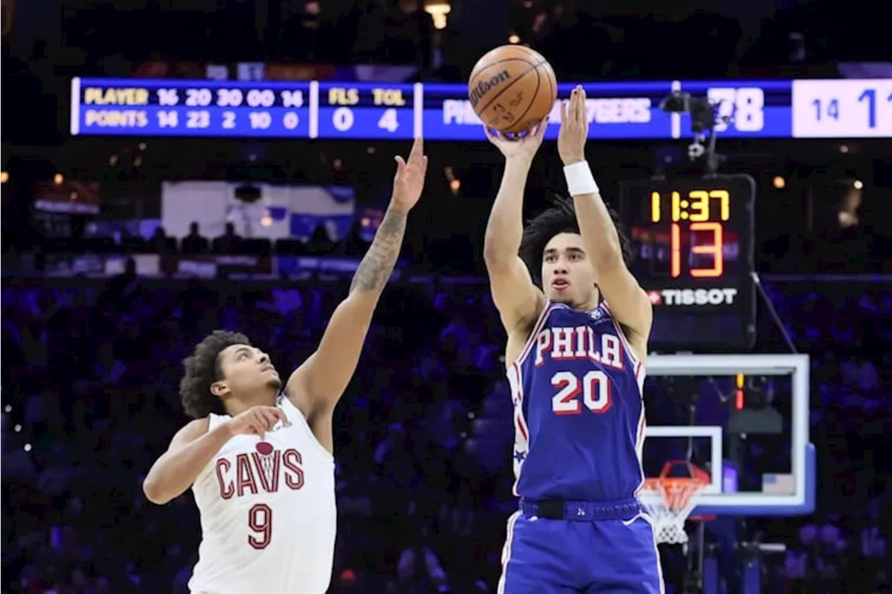 Jared McCain’s early-season rise offers struggling Sixers a ‘super bright spot’