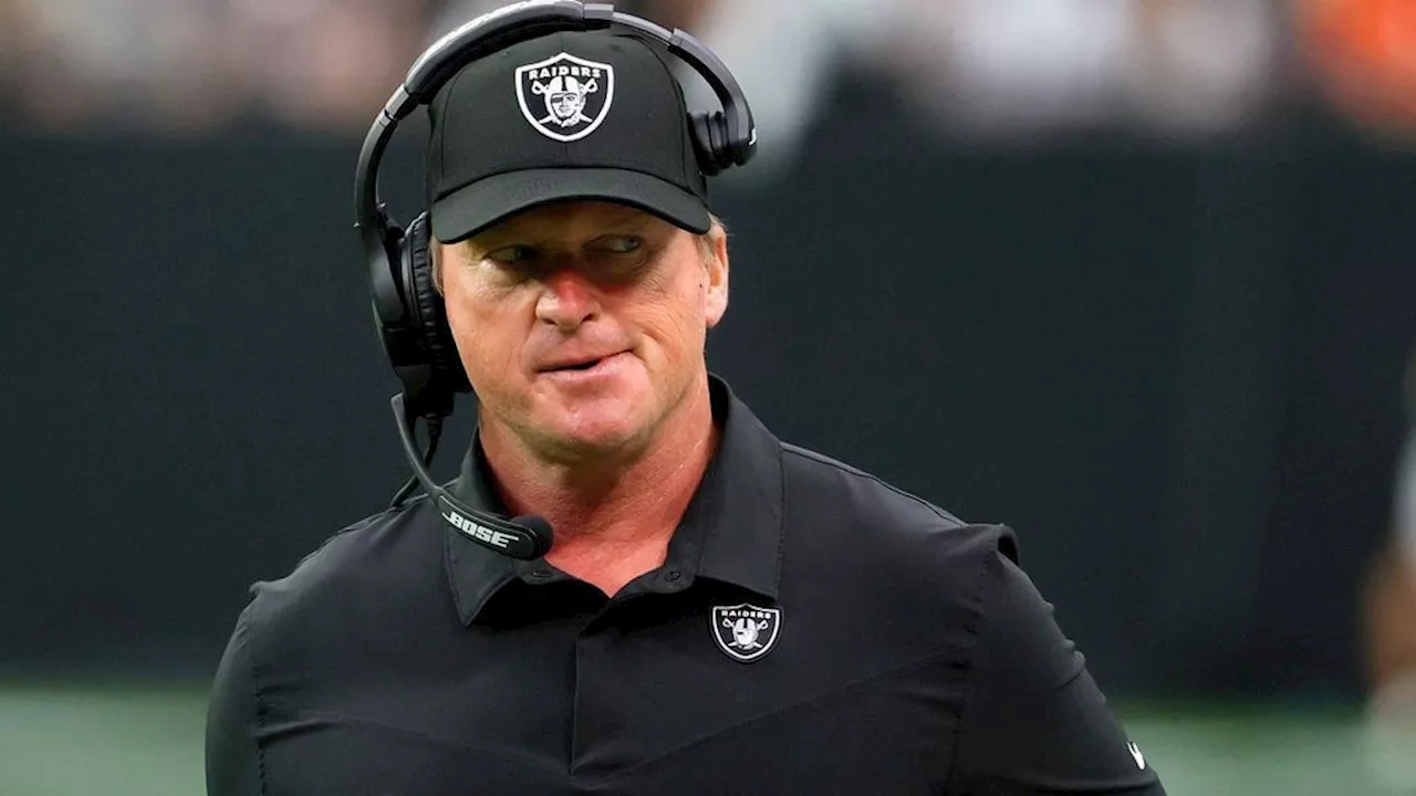  Ex-Raiders-Coach Jon Gruden heuert nach Rassismus-Skandal bei Sport-Medium an