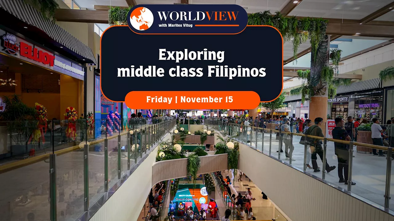 World View with Marites Vitug: Who are the middle-class Filipinos?