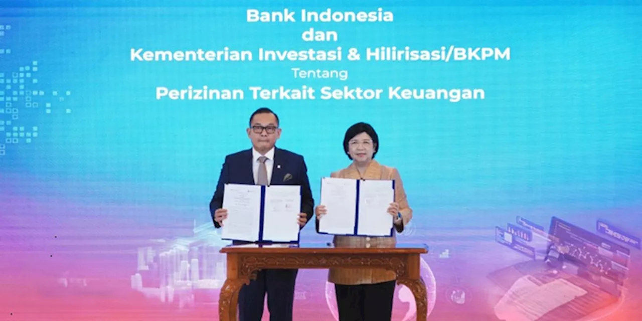 Dorong Pertumbuhan Ekonomi, Kementerian Investasi dan Hilirisasi Kolaborasi bersama Bank Indonesia