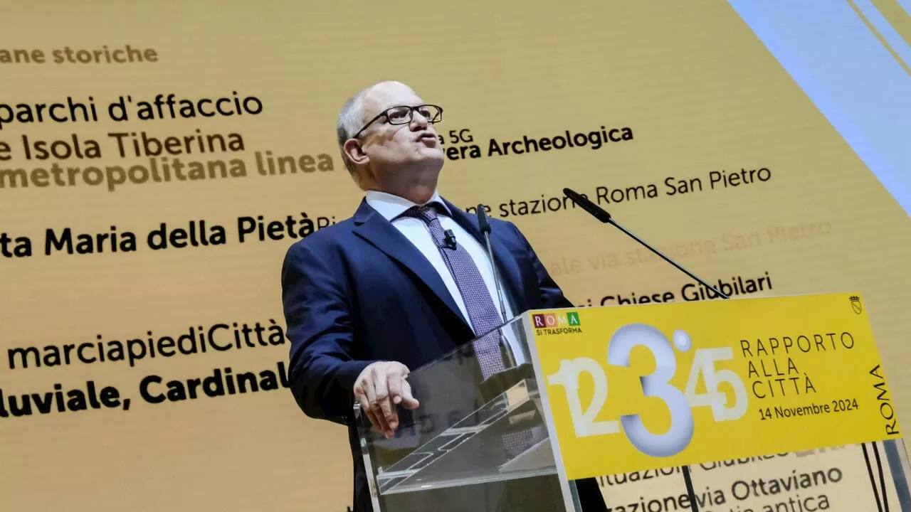 Il 'gladiatore' Gualtieri presenta il suo terzo rapporto alla città: 'Adesso è tempo di aprire le opere completate'