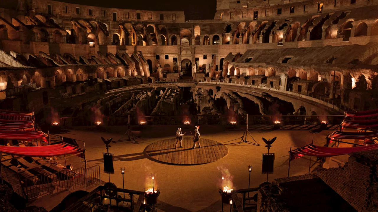 Turisti come "gladiatori" al Colosseo, potranno combattere in arena grazie all'accordo con Airbnb