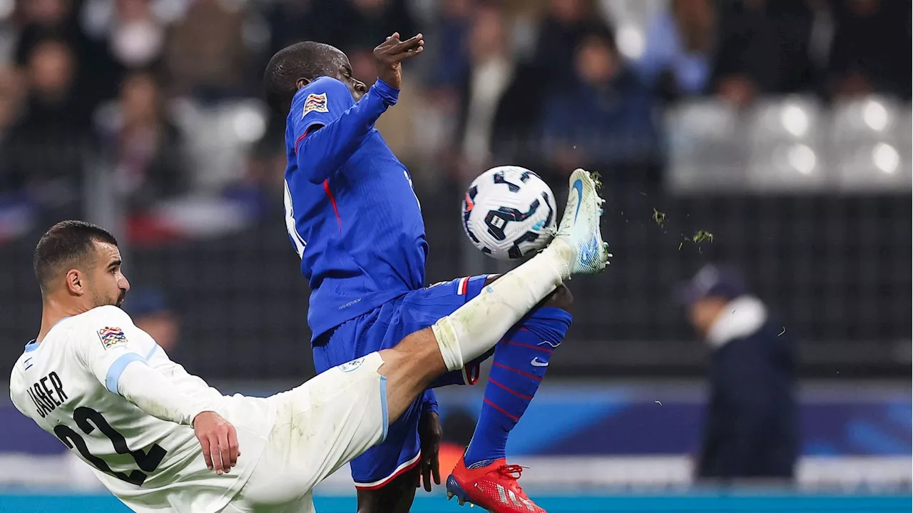 Ligue des Nations : Israël accroche la France et peut encore devancer les Diables Rouges