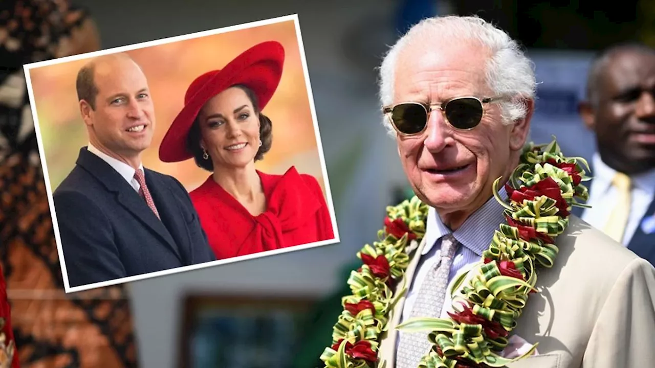 König Charles hat Geburtstag: Blumige Grüße von Kate und William