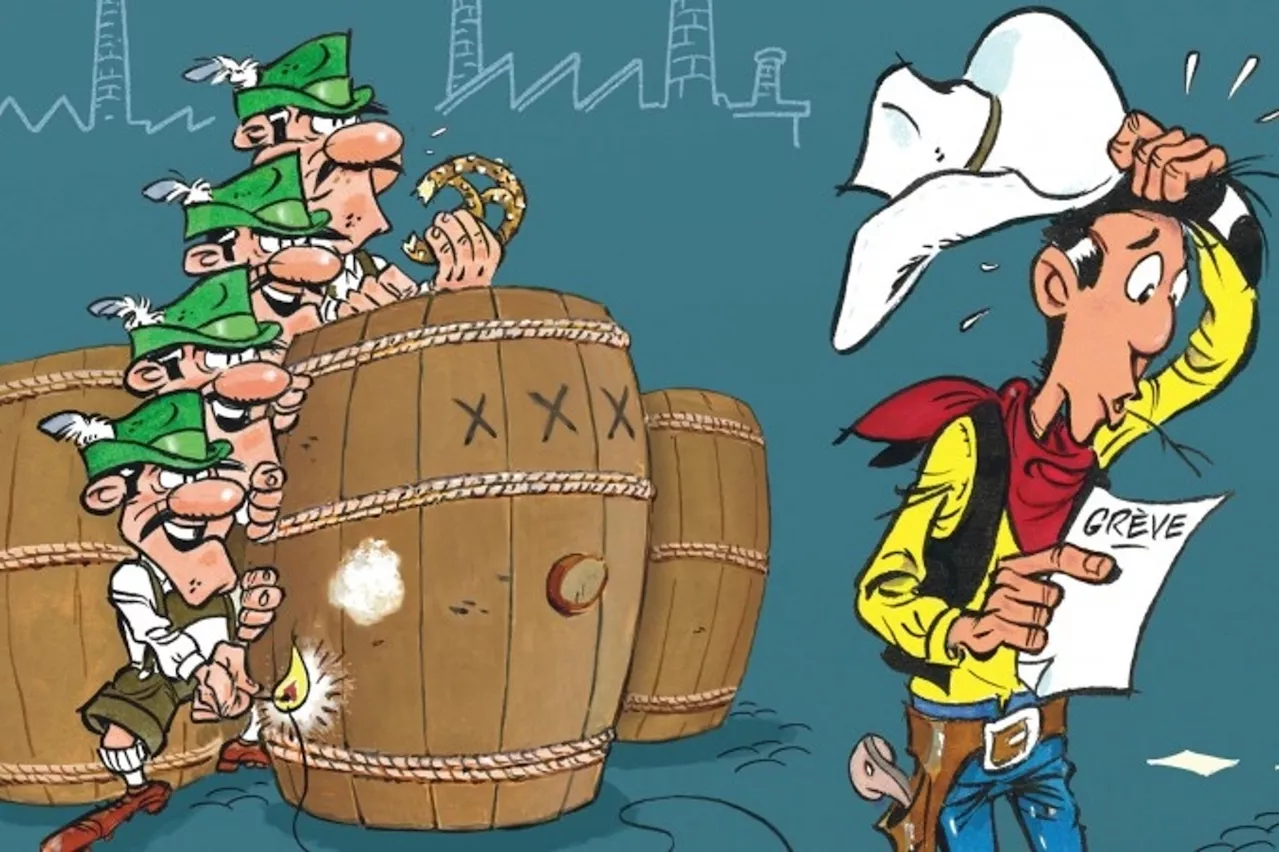 'Un cow-boy sous pression' : quand Lucky Luke se confronte à l'industrie de la bière