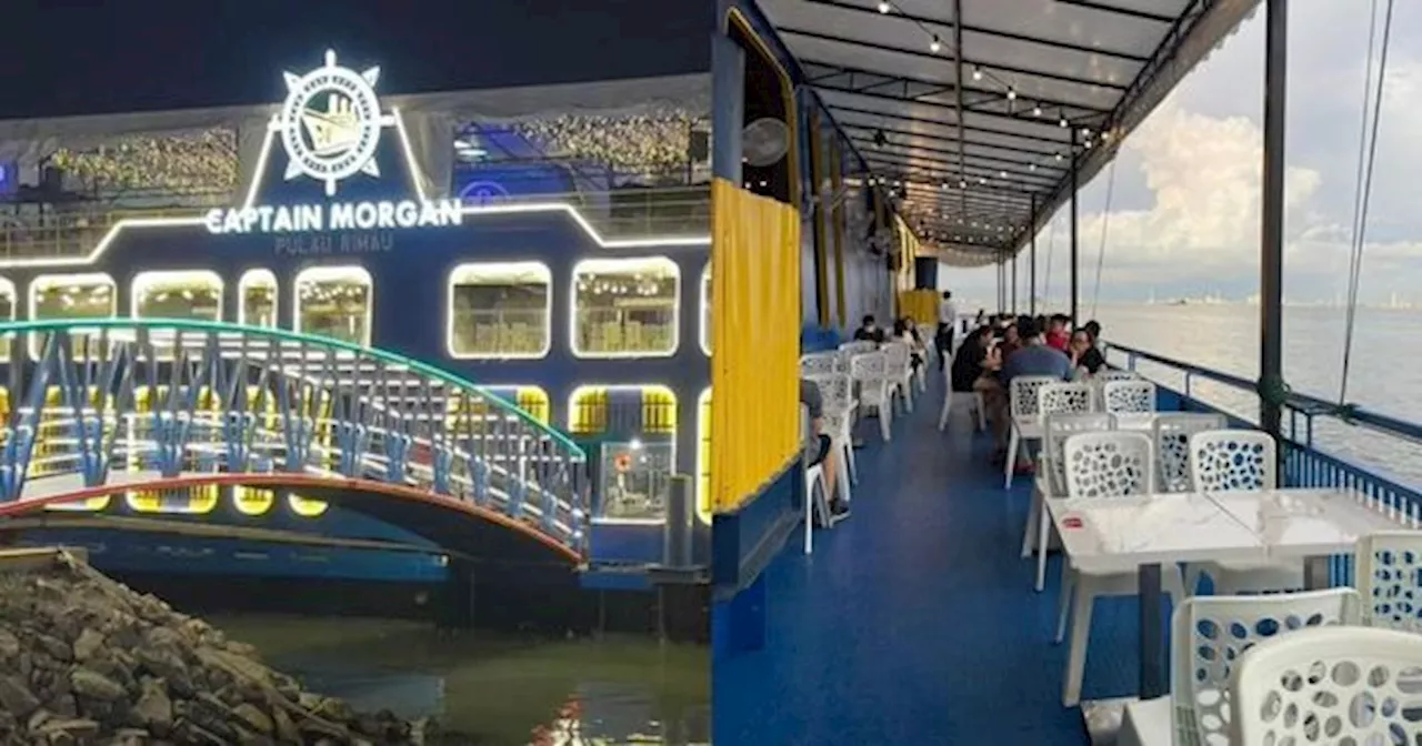 Feri Pulau Rimau Jadi Restoran Terapung Pertama Di Pulau Pinang, Jom Check It Out!