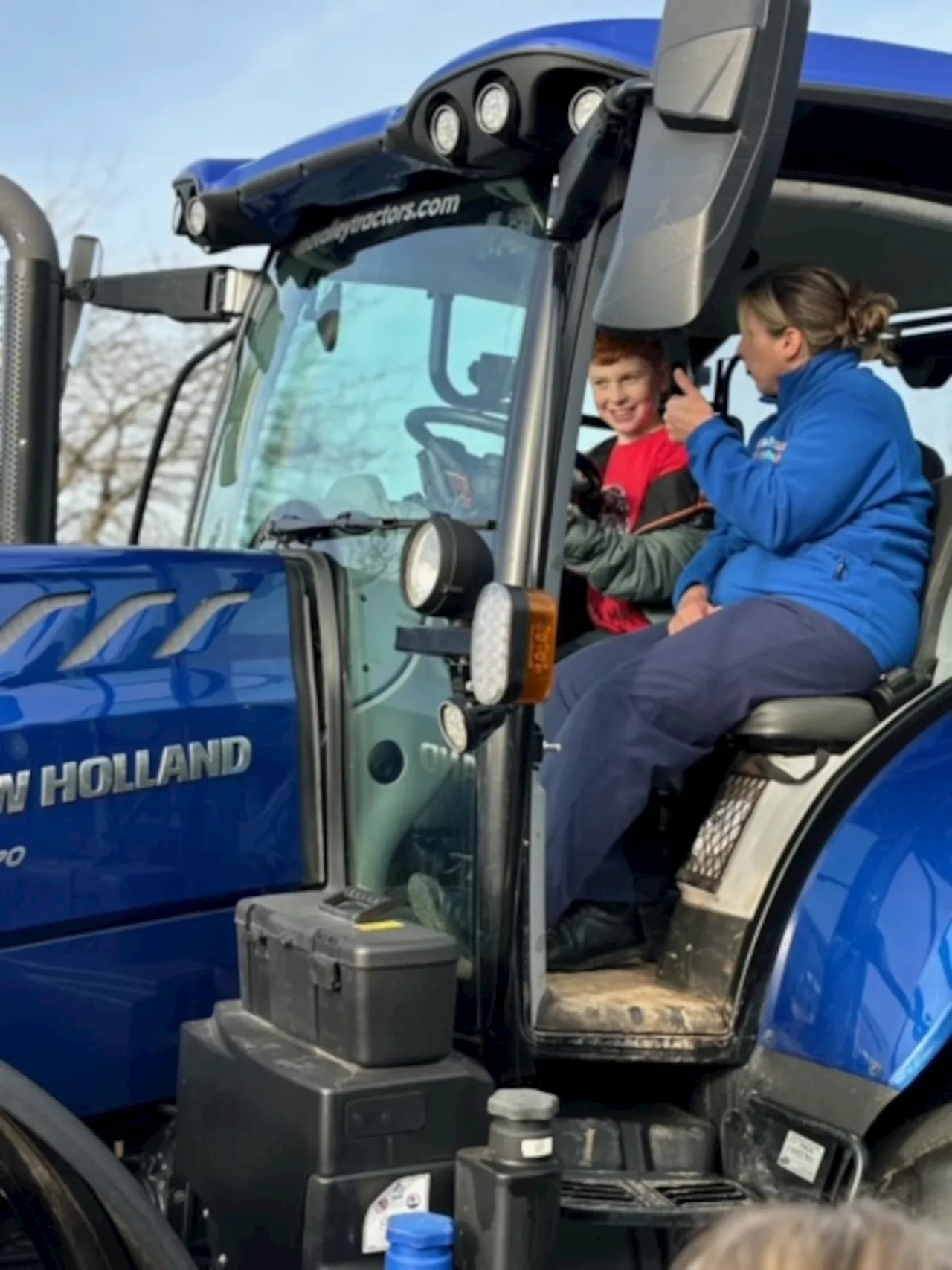 Bridgnorth young farmers take a tractor to charity ahead of their fourth Christmas run