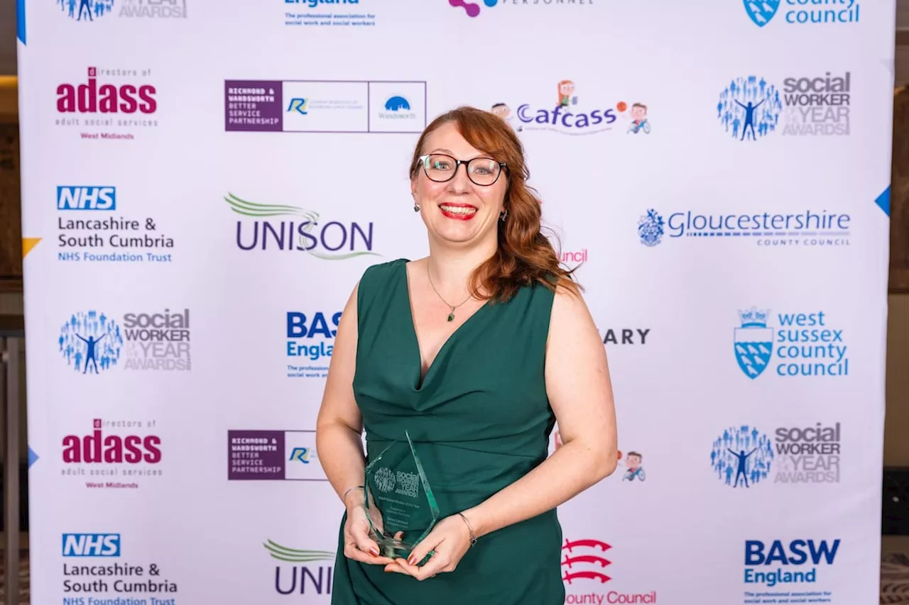 Shropshire social worker crowned ‘Adult Social Worker of the Year’ at national awards