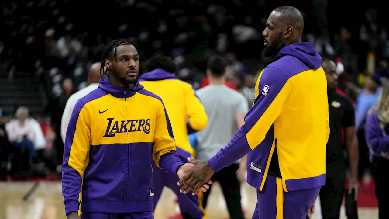 LeBron James Makes Bronny James Statement After Grizzlies-Lakers