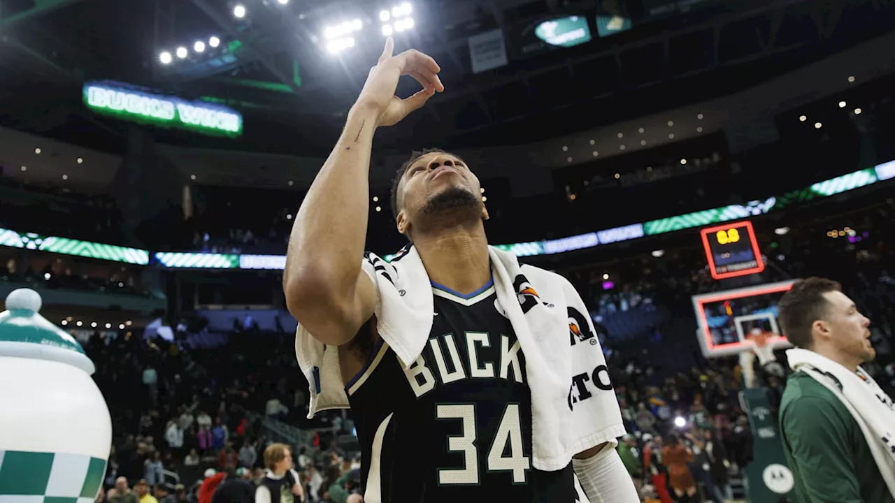 NBA Fans Amazed By Giannis Antetokounmpo's Epic Performance In Pistons-Bucks Game