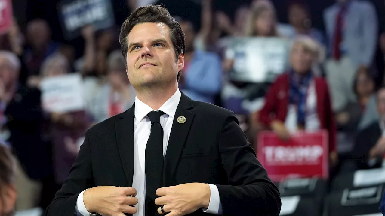 Donald Trump picks controversial MAGA loyalist Matt Gaetz to be his attorney general