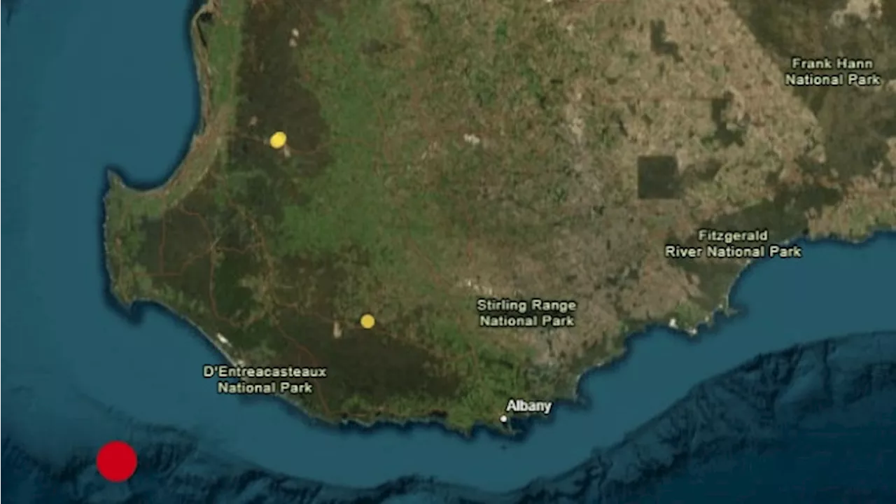 WA coast rocked by magnitude four earthquake