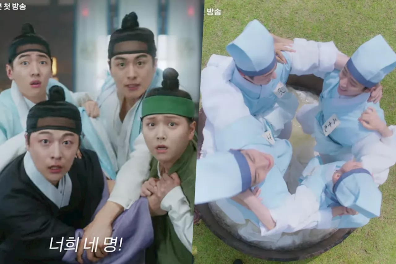 Watch: Bae In Hyuk, Kim Ji Eun, Jung Gun Joo, And Jaechan Go From Group Of Misfits To Chaotic Besties In “Check In Hanyang” Teaser