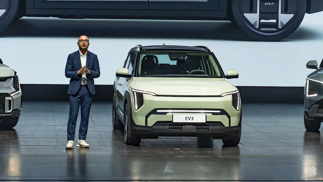 Kia unveils latest EV lineup for APAC, Kia EV3 electric SUV coming in 2025