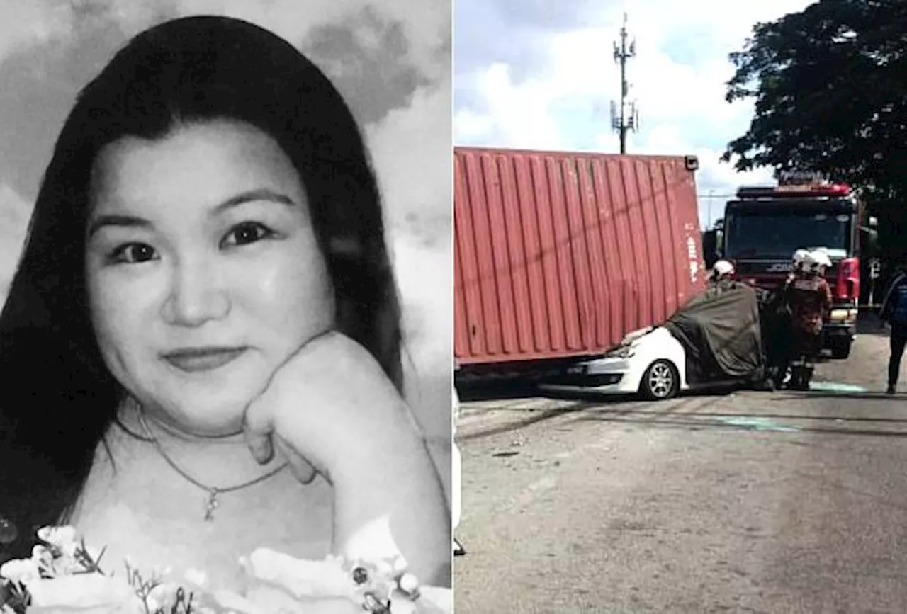 Family mourns Penang woman crushed to death by container