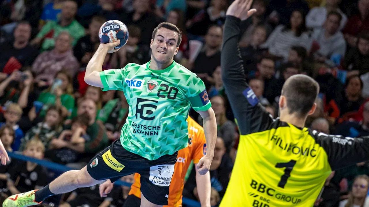 Handball-Pokal: Füchse scheitern überraschend bei den Rhein-Neckar Löwen