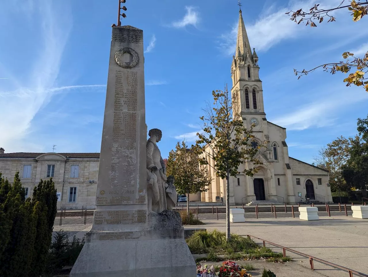 Gradignan : le monument aux morts de la ville vandalisé, plusieurs noms partiellement effacés