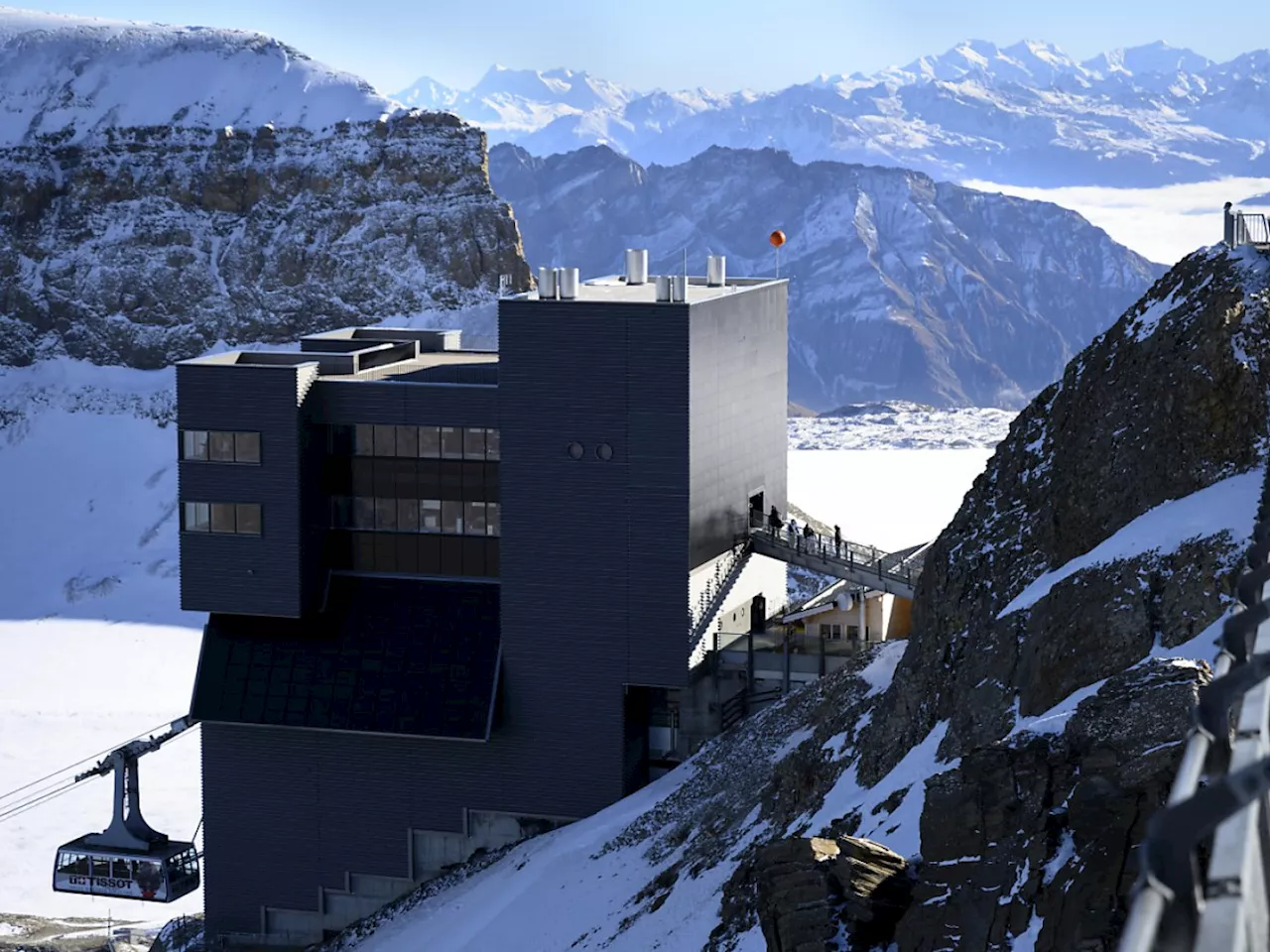 Glacier 3000 bietet Gästen wieder vollen Panorama-Genuss