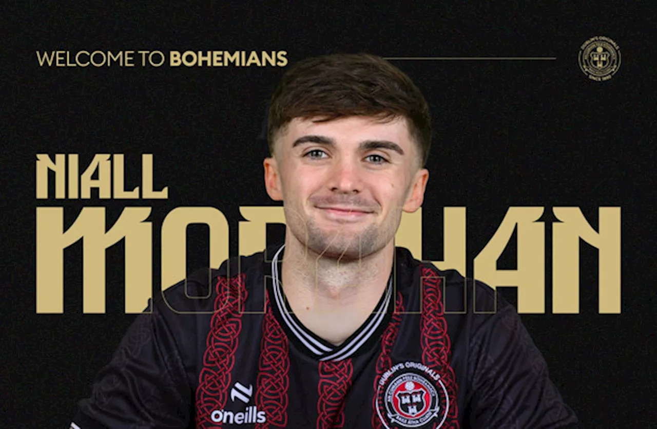 Niall Morahan signs for Bohemians after leaving Sligo