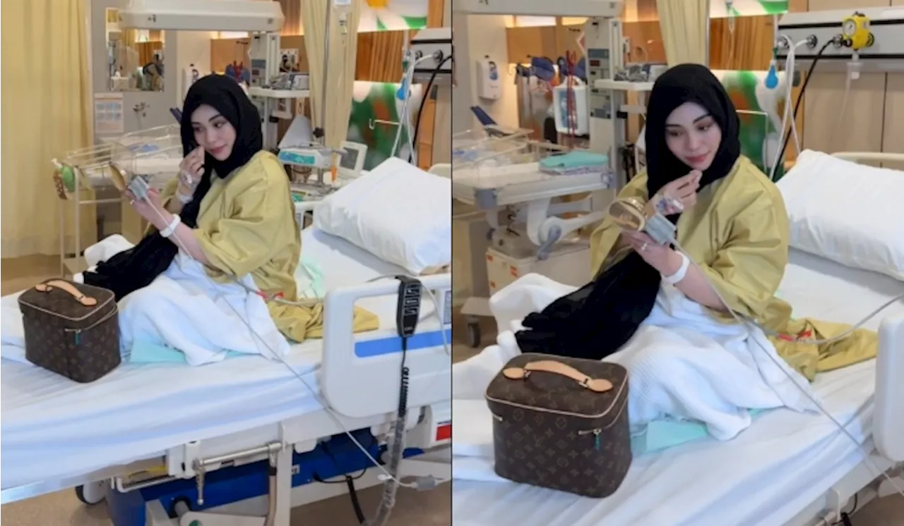 Tindakan Influencer ‘Make Up’ Sebelum Bersalin Curi Perhatian [Video]