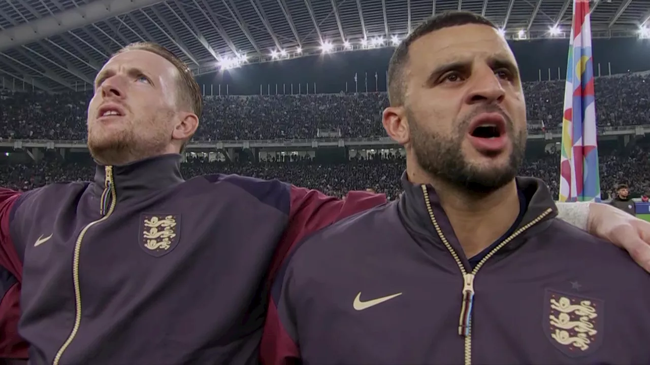 ITV ‘do England stars dirty’ as live footage of national anthem singing leaves fans in hysterics...