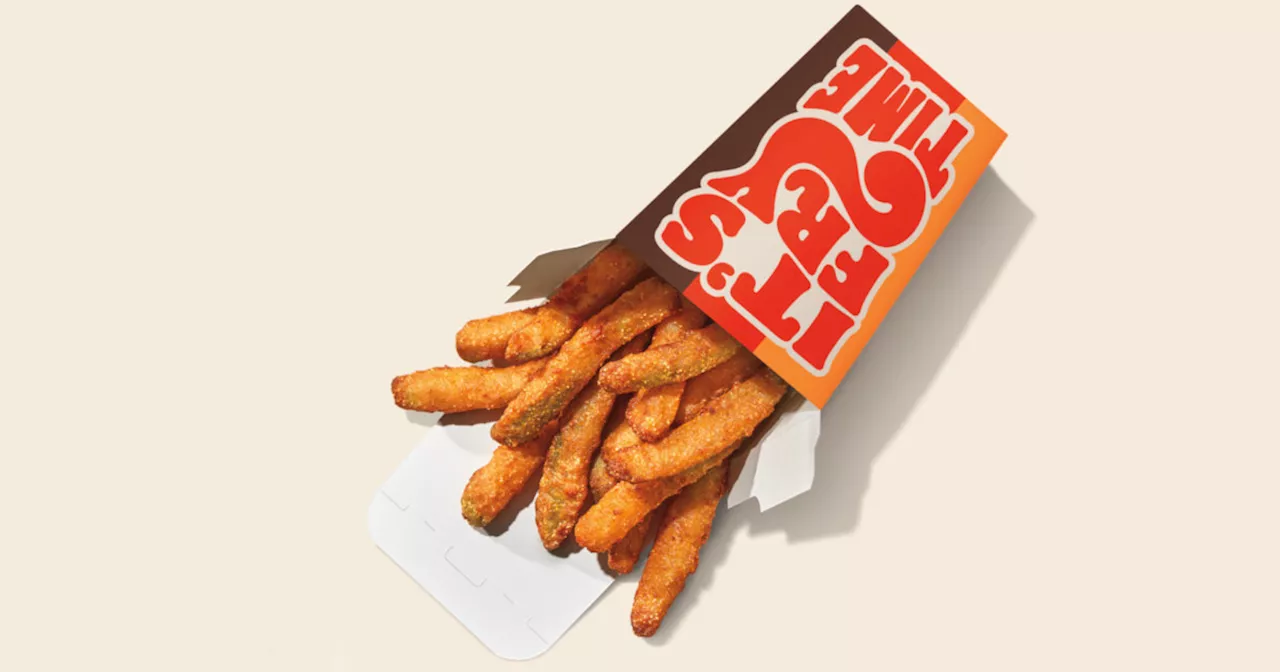 Burger King Adds Pickle Fries to Its Menu as a Salty Side