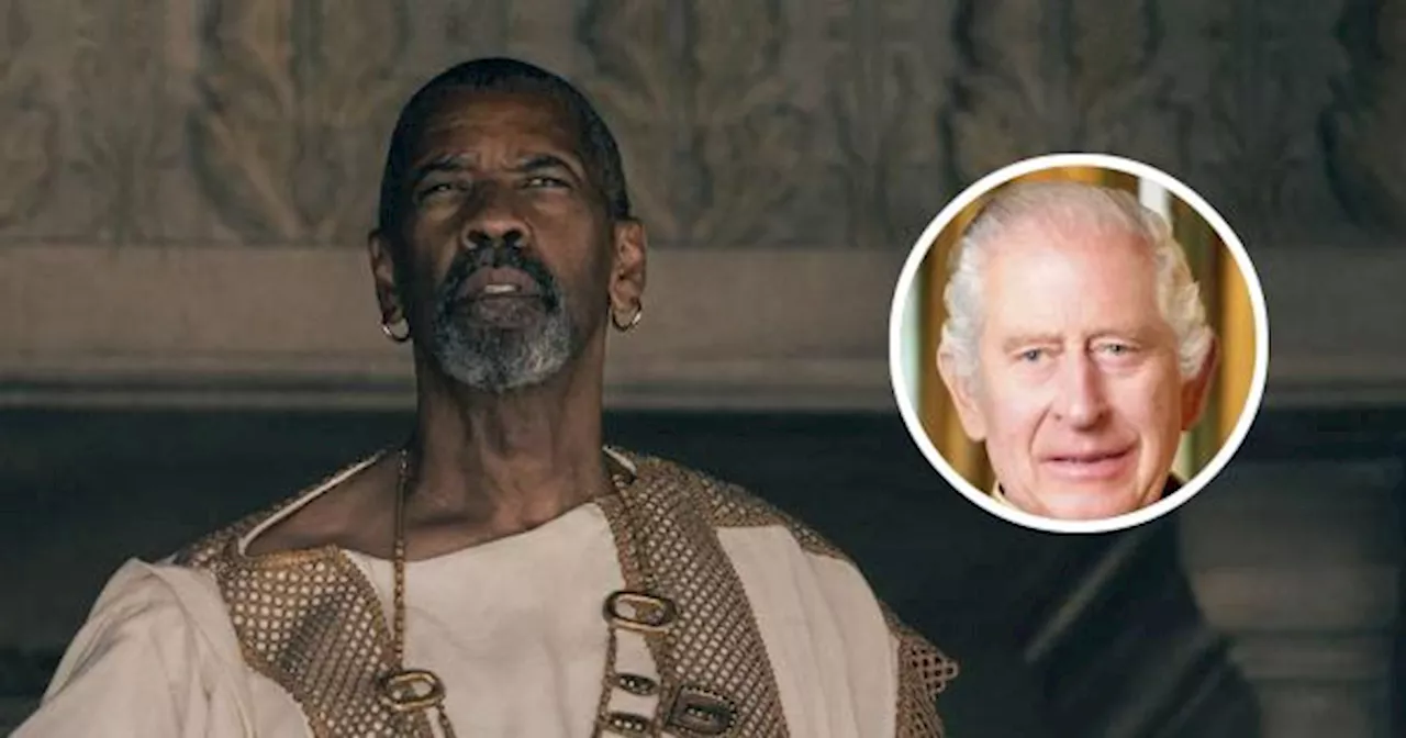 ¡Prefirió a sus fans! Denzel Washington 'rechaza' invitación del Rey Carlos III tras premiere de ‘Gladiador II’