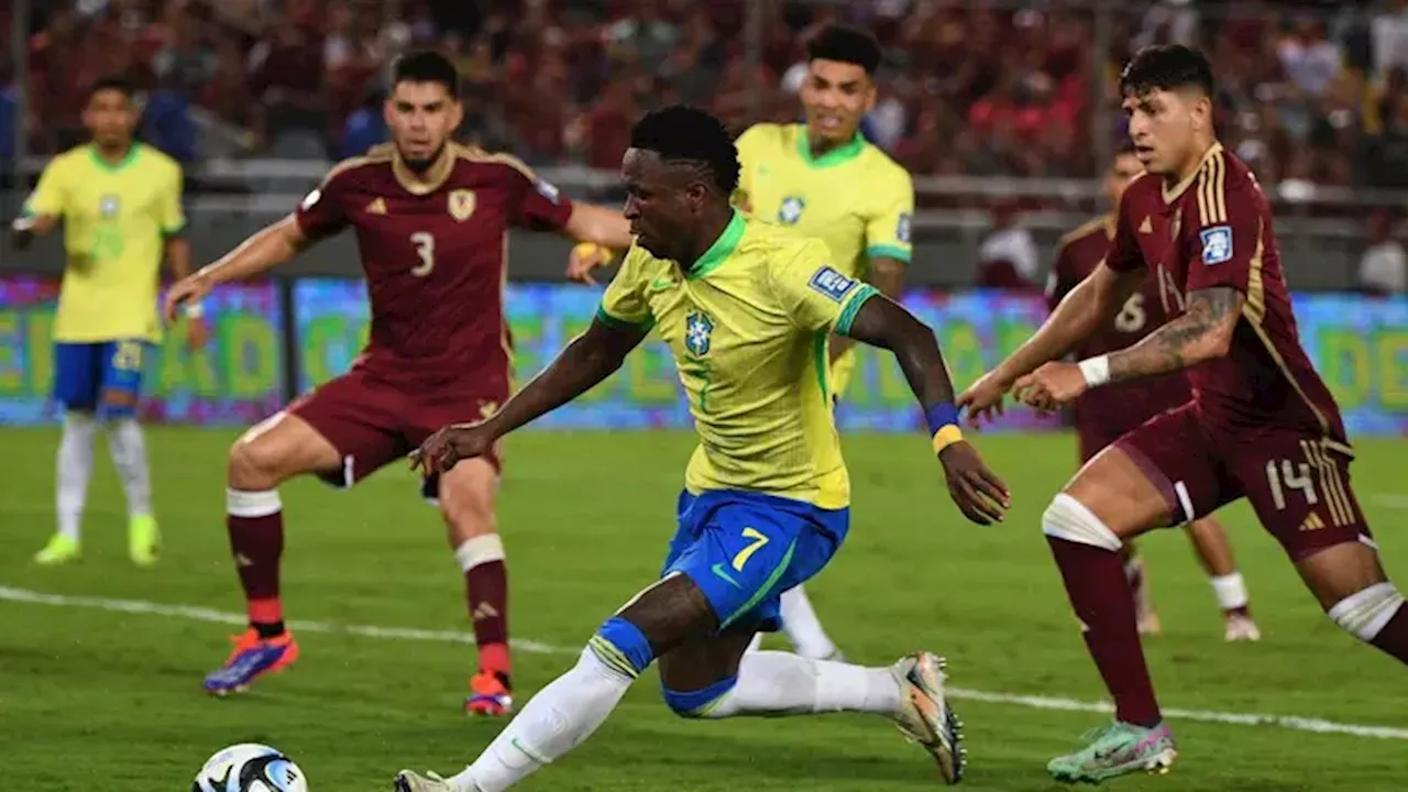 Brasil perdona a Venezuela, Vinicius falla un penal