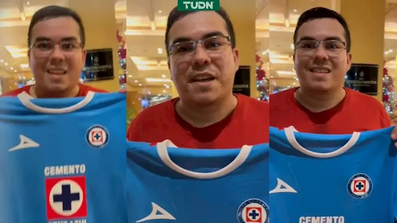 Cruz Azul cuenta con ferviente aficionado en Honduras gracias al Conejo Pérez