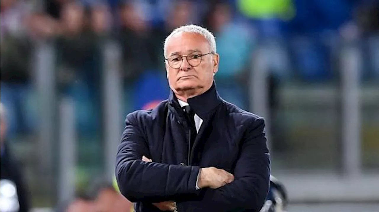 Ranieri-ter, ieri il primo allenamento e l'annuncio. -4 alle 100 panchine in giallorosso