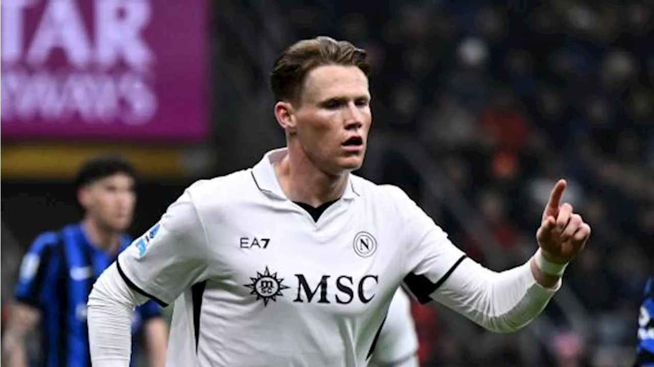 Scozia, il ct applaude McTominay: 'Che impatto in Serie A. Molti faticano a trovare il posto'