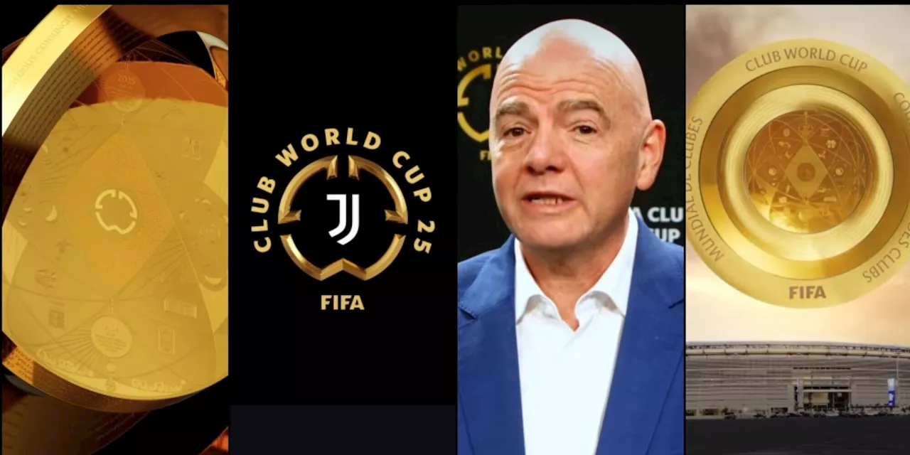 Juve e Mondiale per Club, ecco la coppa! Infantino: 'Cosa simboleggia'