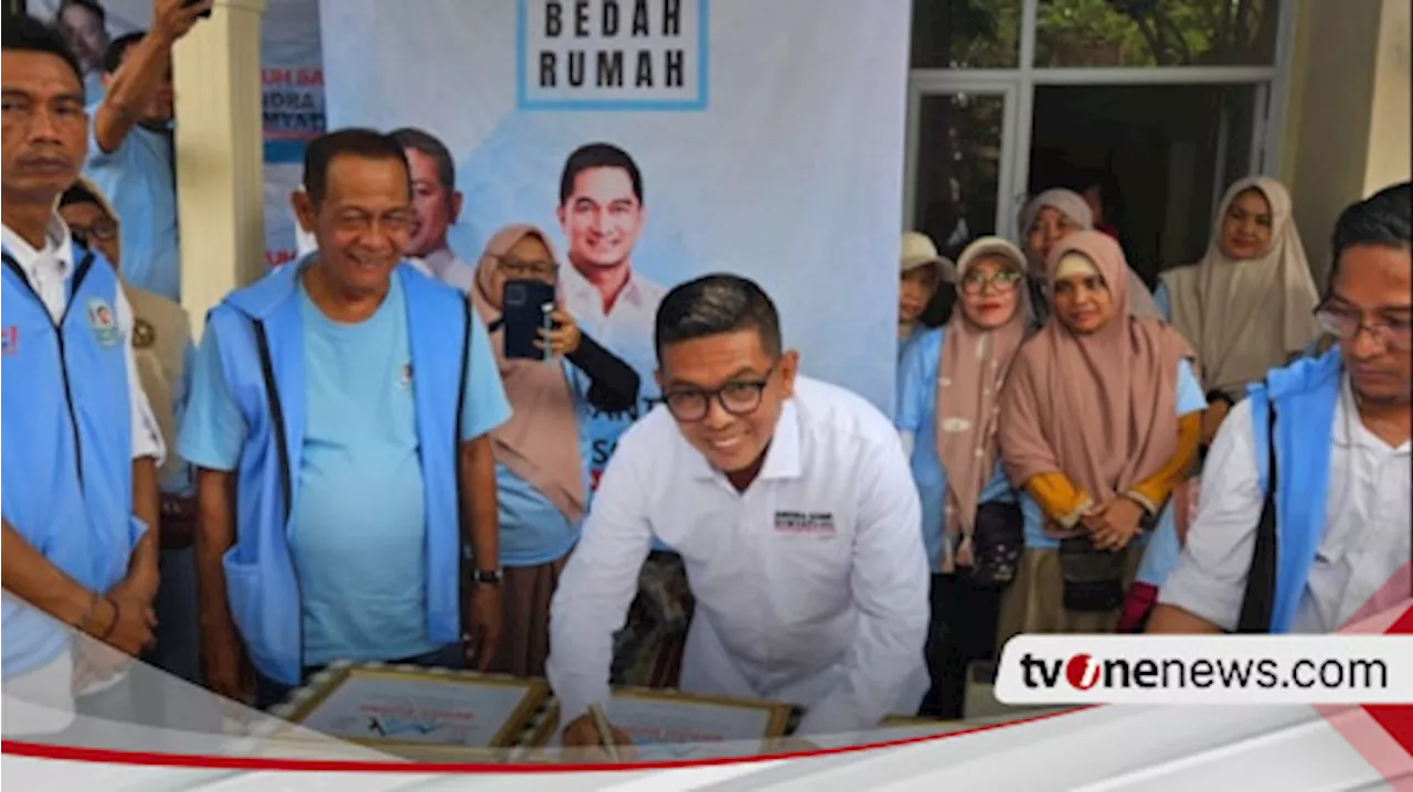 Gebrakan Relawan Andra Soni Beri Rumah Layak Huni ke Masyarakat